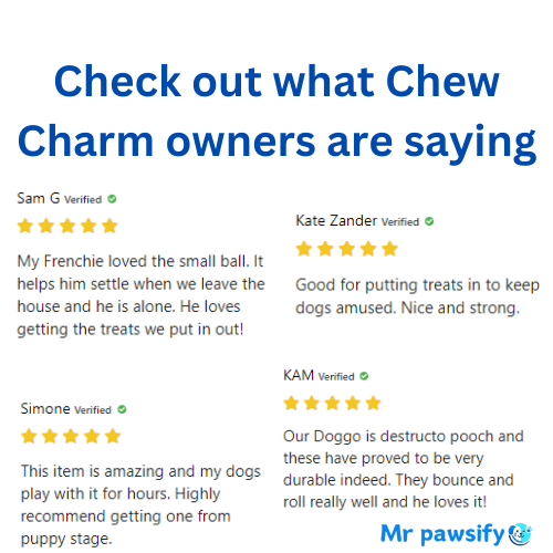 Mrpawsify Chew Charm - Durable and Fun Chew Toy