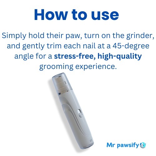 MrPawsify Relief Revive - Gentle Nail Grinder for Cats and Dogs