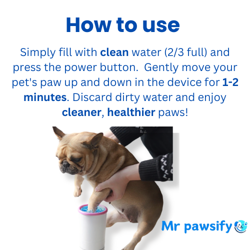 MrPawsify Paw Renew - Pet Paw Cleaner for Dogs and Cats